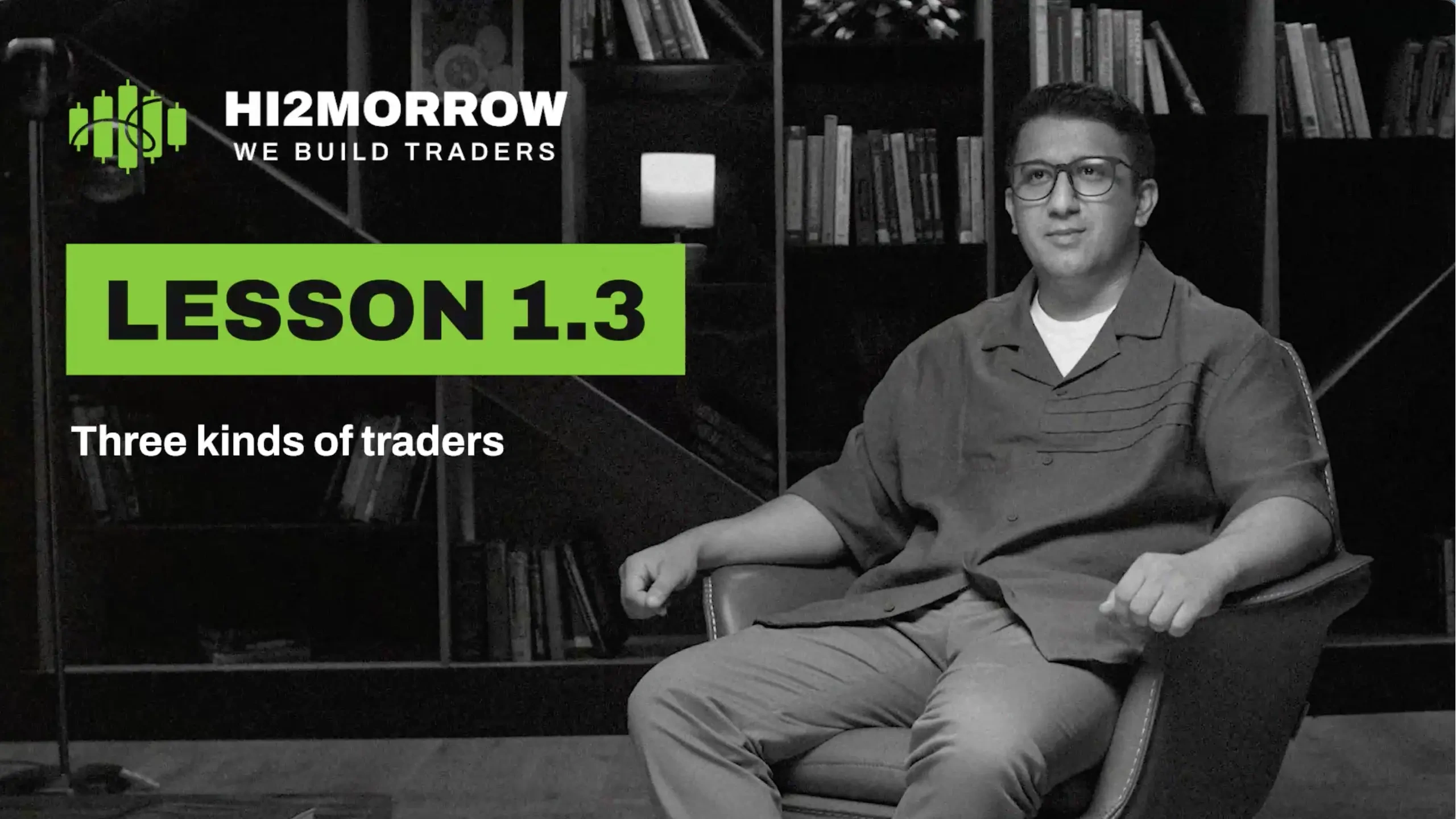The three types of traders